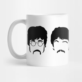 Minimalist Beatles Mug